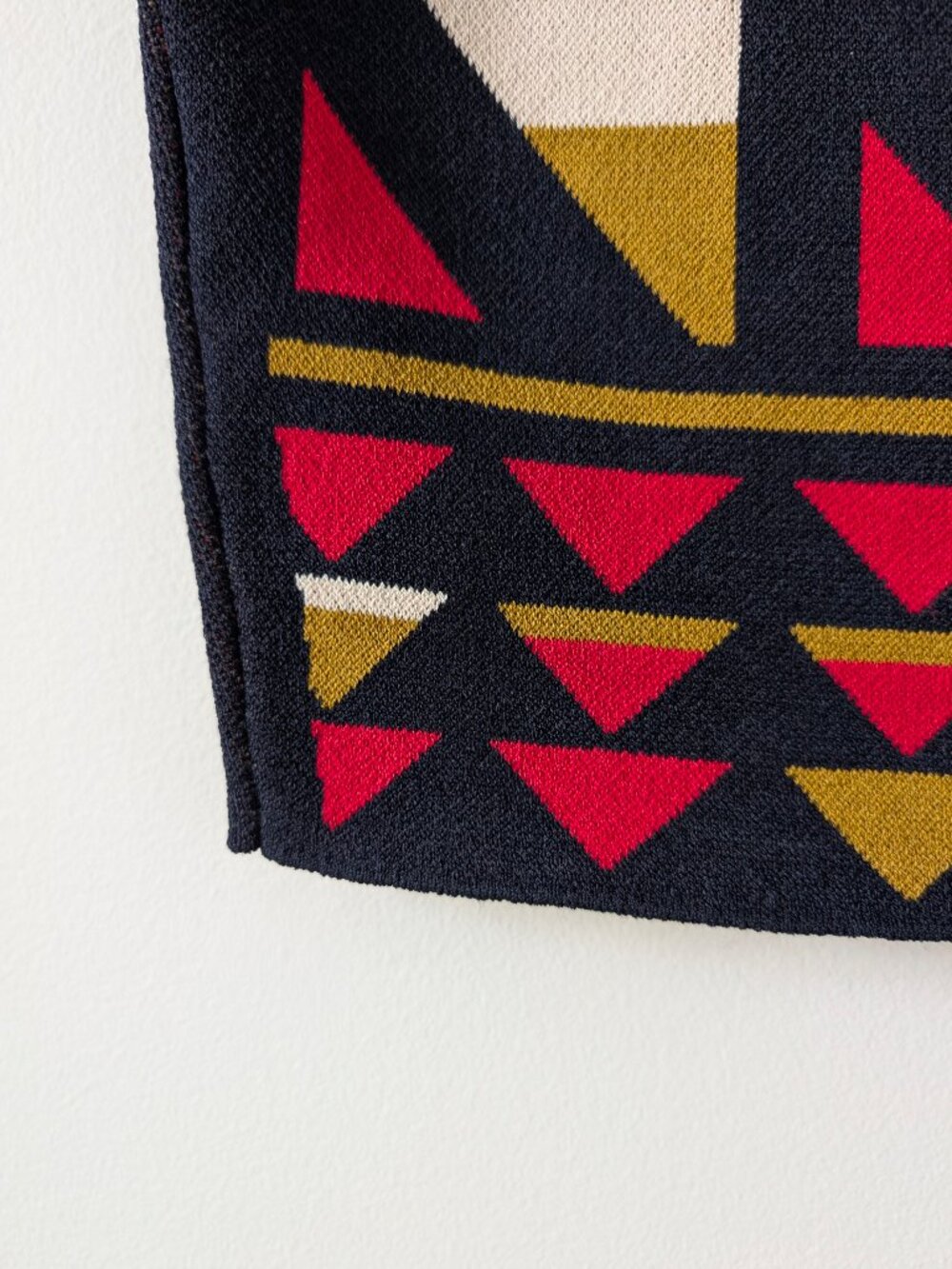 RACHEL ROY Geometric Bodycon Mini Skirt | Small - Picture 4 of 6